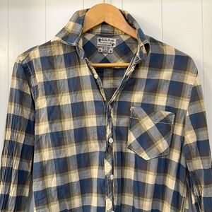 Lucky Brand Plaid Button Up